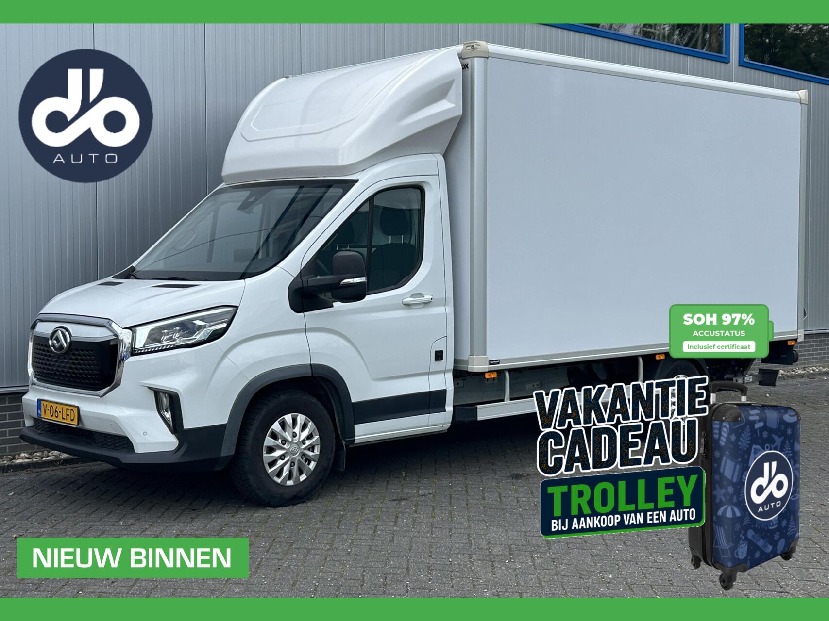 Maxus Edeliver 9 L4 65 kWh DHOLLANDIA LAADKLEP I ORG.NL + NAP I DIRECT RIJDEN 2025 - voorkant