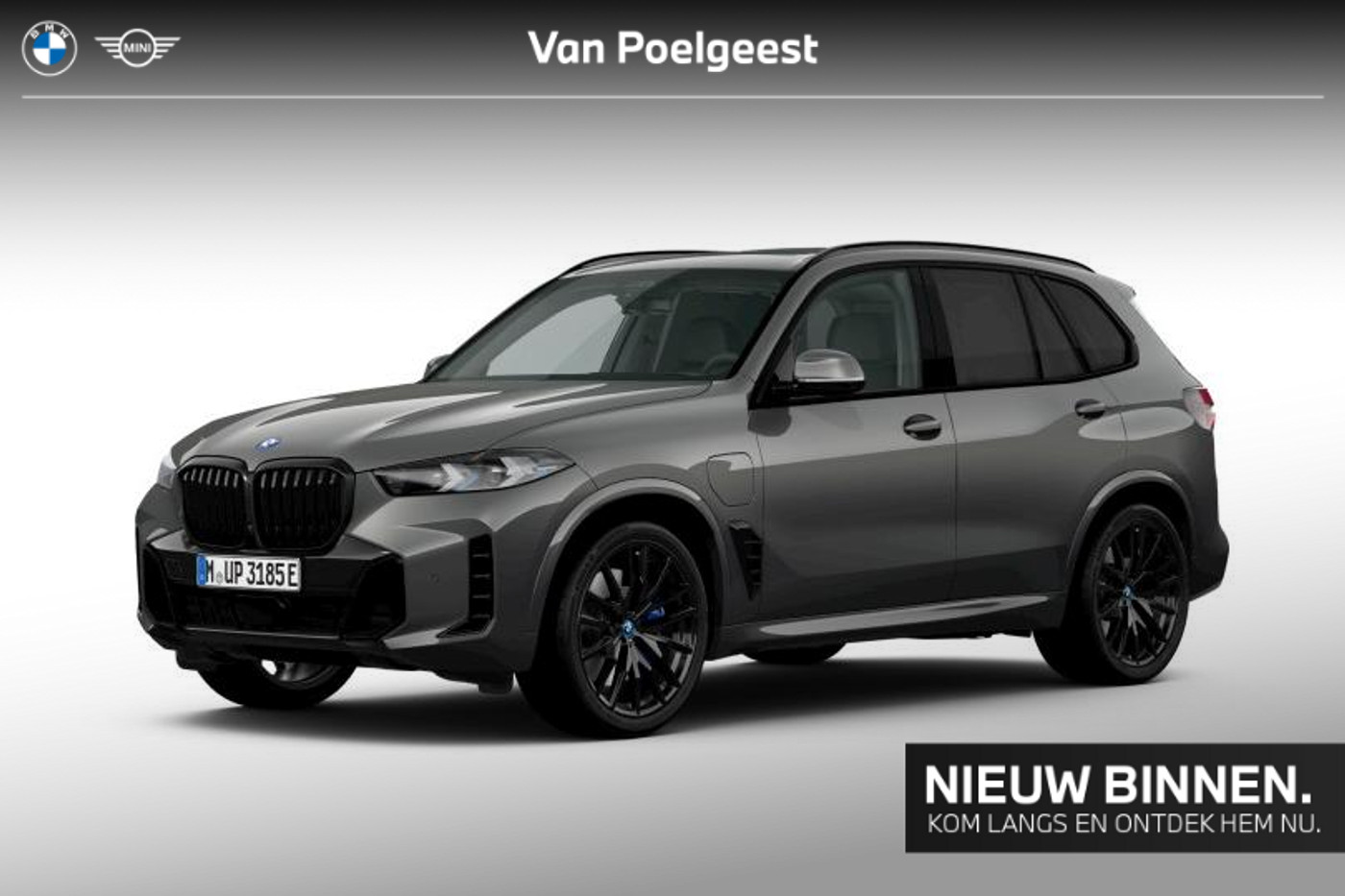 BMW X5 xDrive50e Innovation Pack M Sportpakket Pro 2025 - voorkant