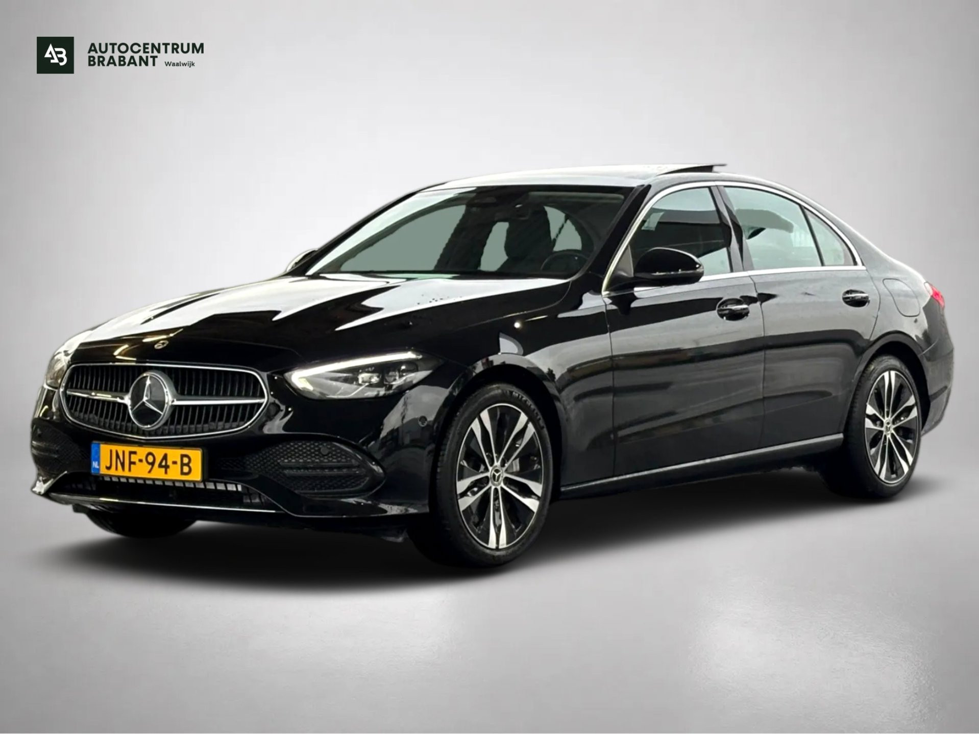 Mercedes-Benz C-klasse 300 e Business Line Limited (Goed OndH, Panorama, Camera, Navi, StoelV, Carplay, SfeerV, Etc) 2022 - voorkant