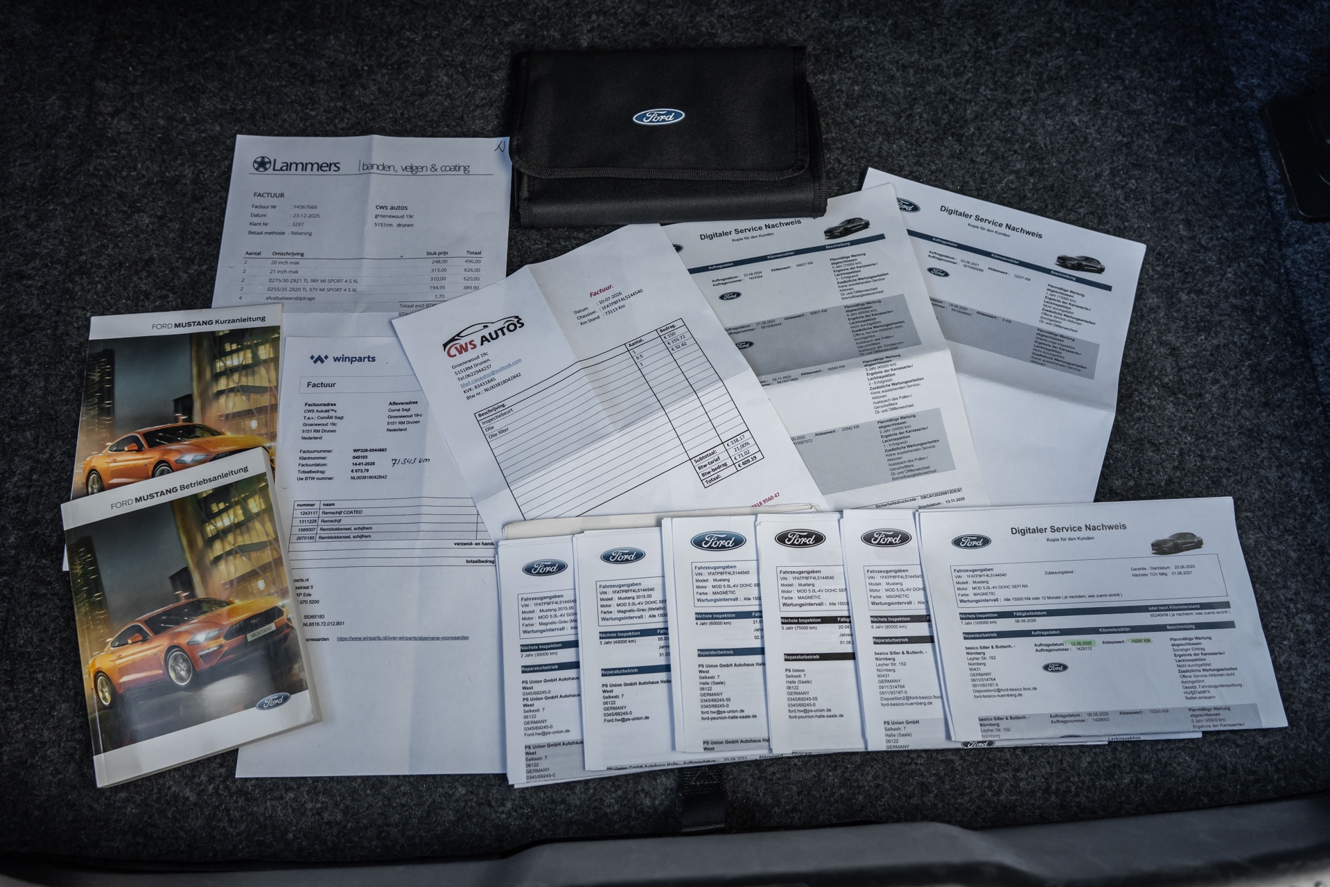 Foto van Ford Mustang Convertible