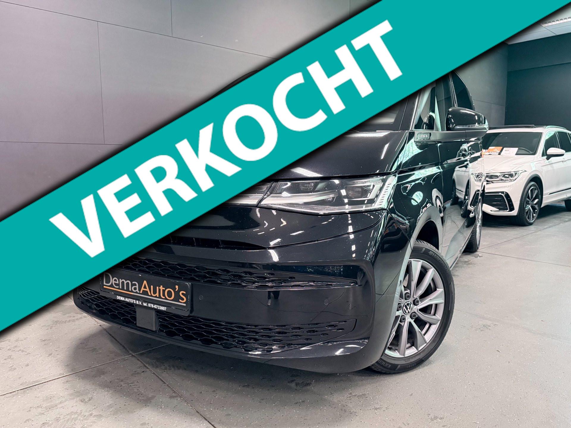 Volkswagen Multivan 1.4 eHybrid Energetic 6P PANO/NAVI/H-KARDON/V-COCKPIT/DAB/CARPLAY/SFEERVERLICHTING/TREKH/// 2022 - voorkant