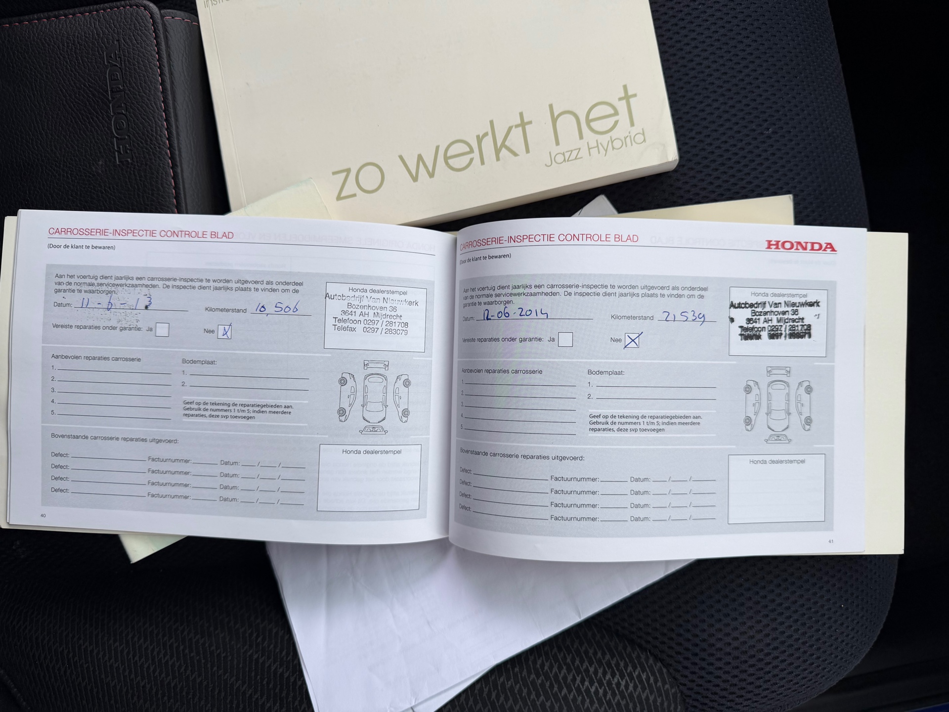 Foto van Honda Jazz Hybrid