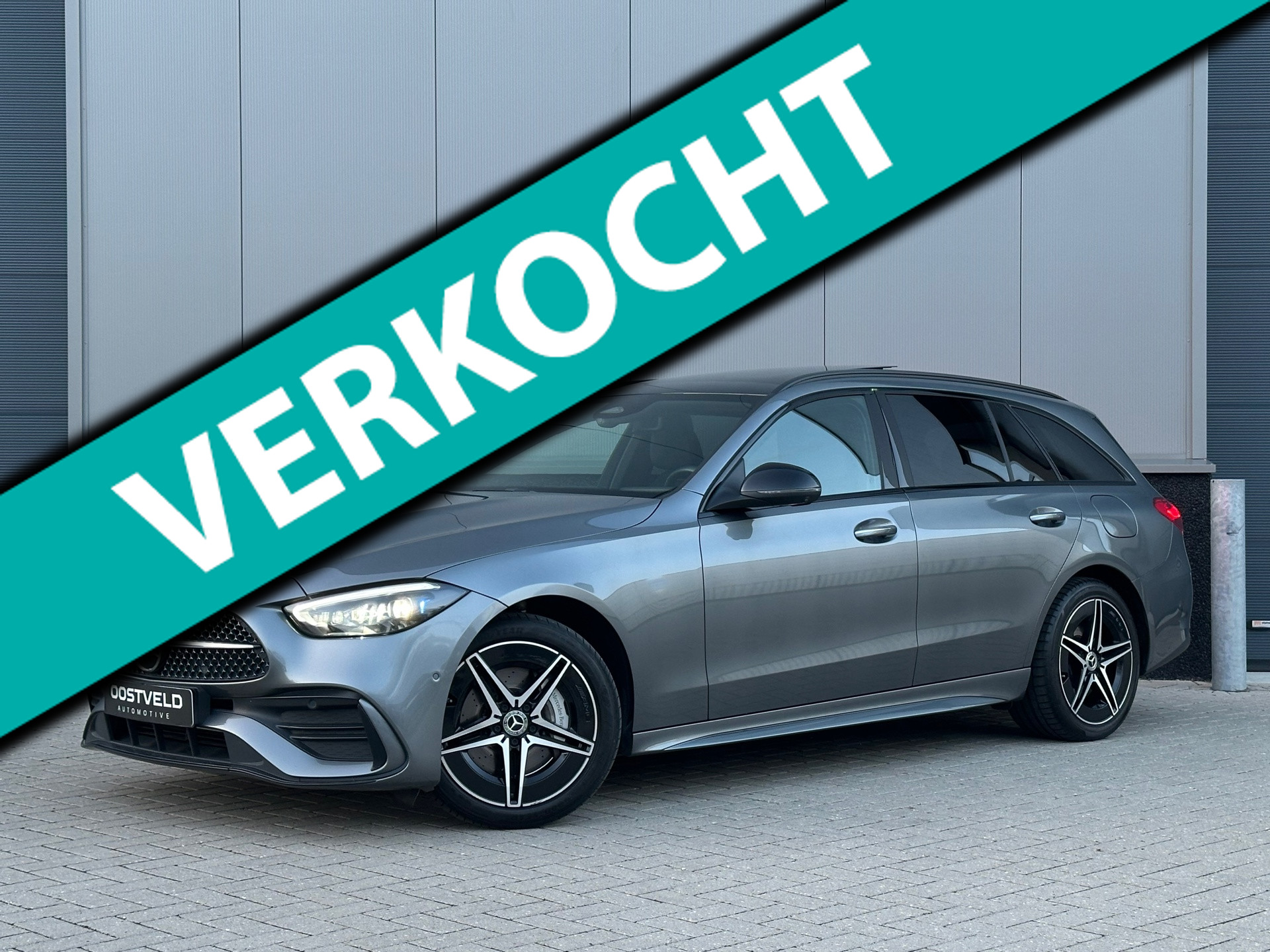 Mercedes-Benz C-klasse Estate 300 e AMG Line |PANO|MEMO|360| 2023 - voorkant
