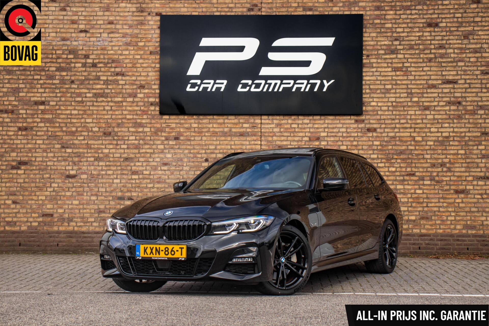 BMW 3-serie Touring 330e M-Sport, Pano, Leder, Laser 2022 - voorkant
