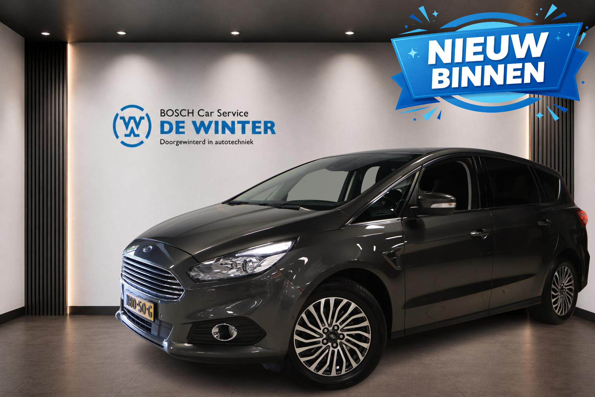 Ford S-max 1.5 ST-Line 7p. 2019 - voorkant