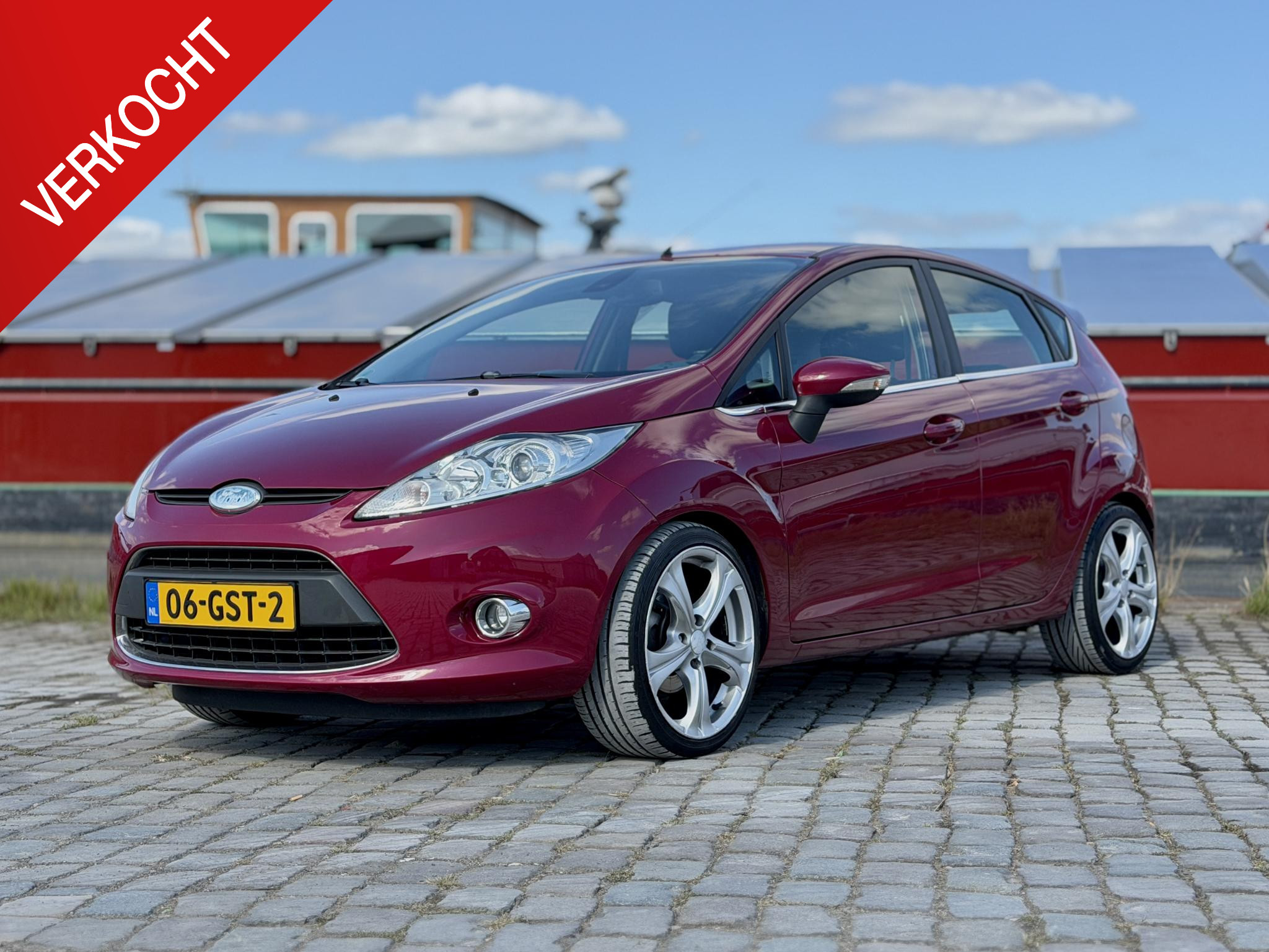 Ford Fiesta 1.25 Titanium|Verwarmde voorruit|Cruise|Trekhaak 2008 - voorkant