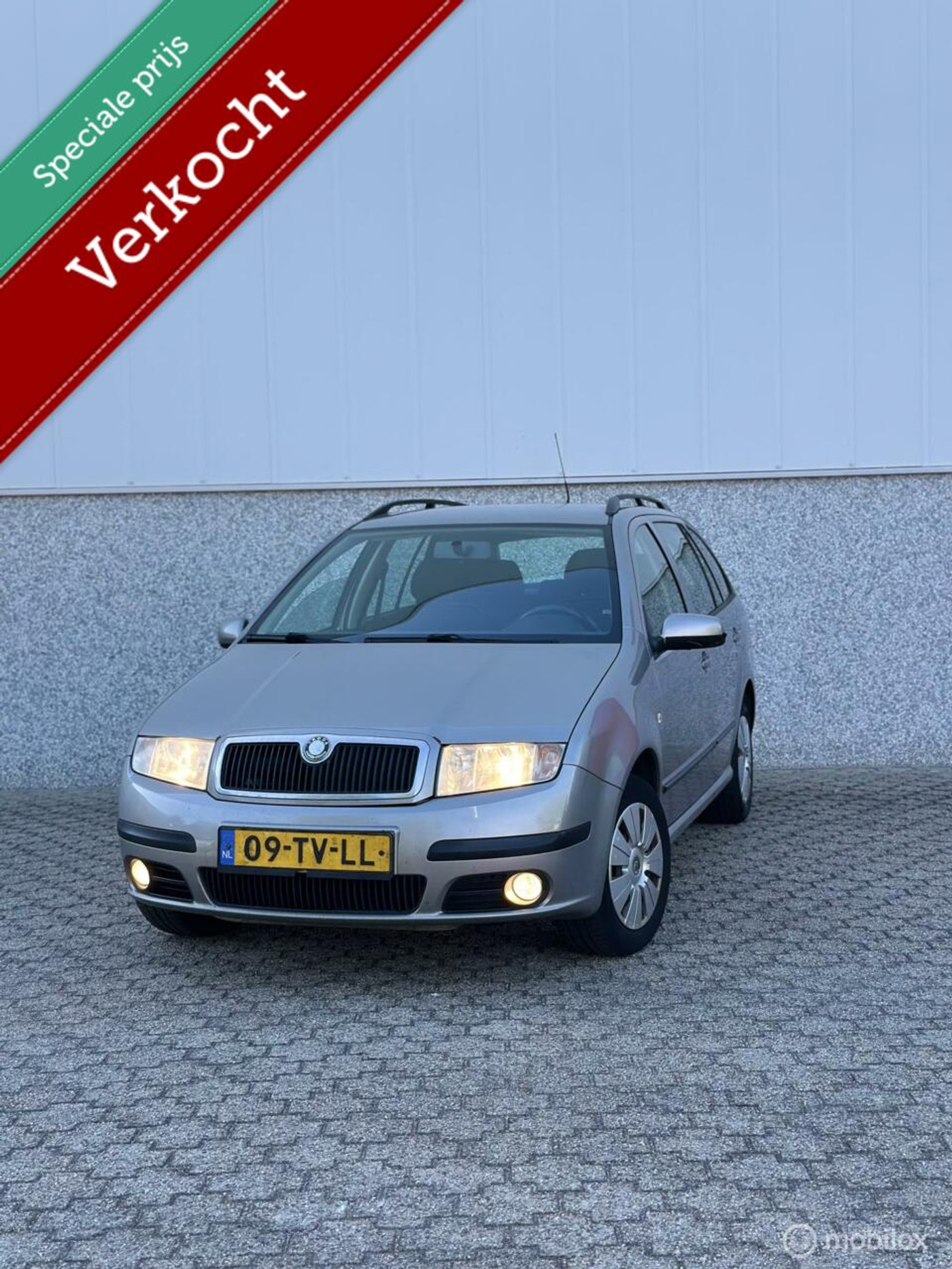 Skoda Fabia Combi 1.4-16V Elegance 2007 - voorkant