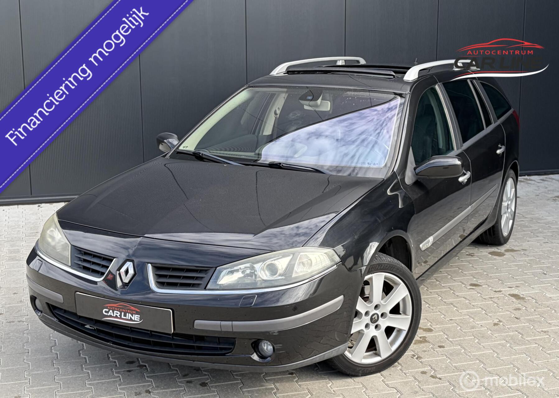 Renault Laguna 2.0-16V Tech Line|PANO|PDC|NAP 2007 - voorkant