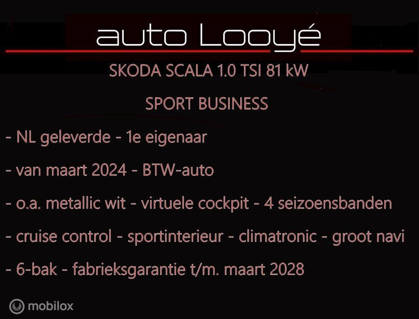 Foto van Skoda Scala