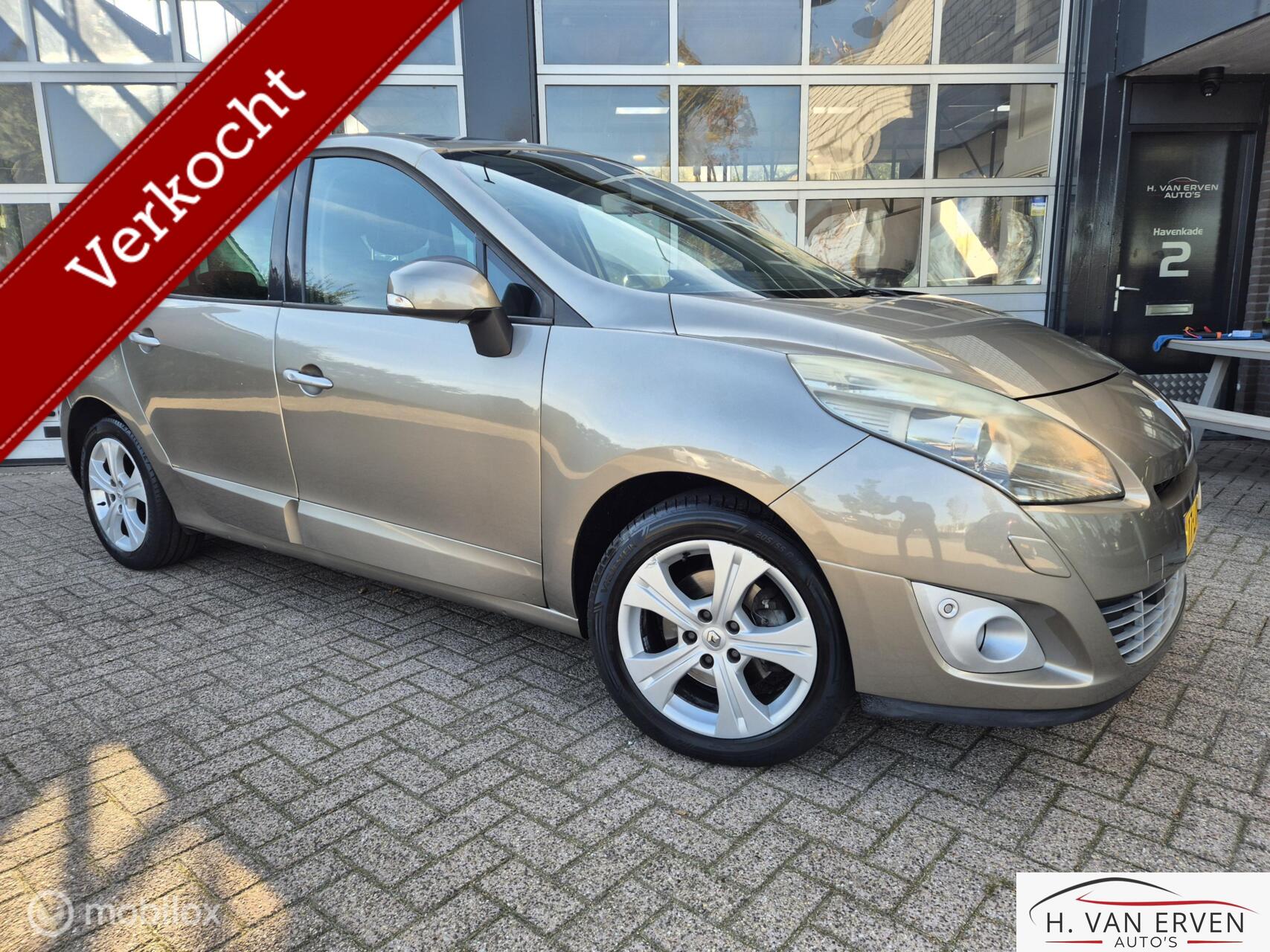 Renault Megane Scenic 1.4 TCE Dynamique NAVI SCHUIFKANTELDAK 2E EIG 2010 - voorkant