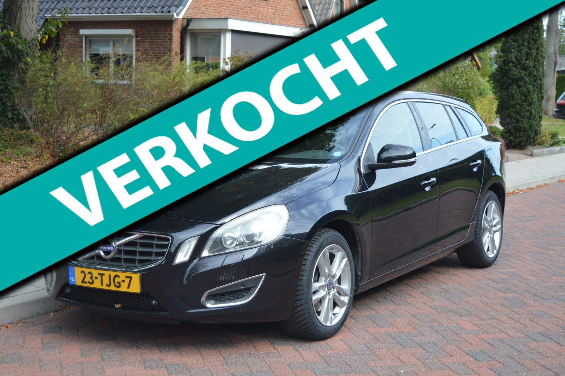 Volvo V60 2.0T Summum Navi/leer/schuifdak/camera 2011 - voorkant