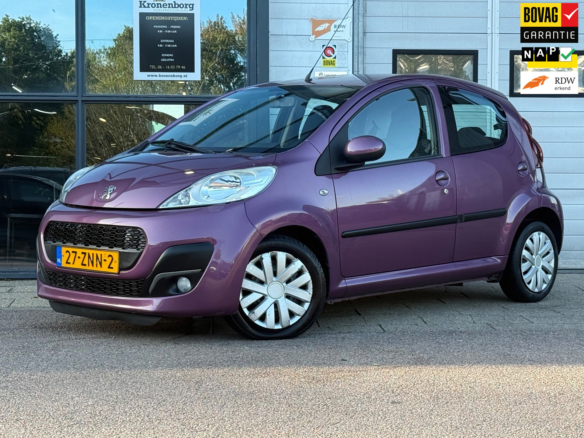 Peugeot 107 1.0 Active 2013 - voorkant