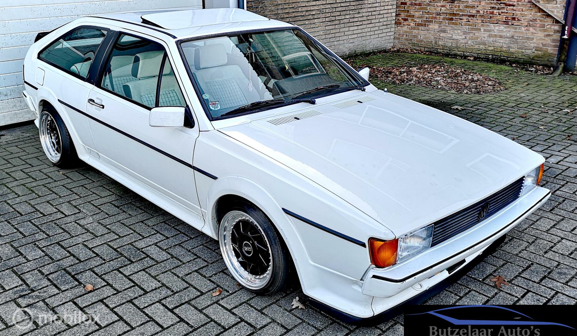 Volkswagen Scirocco Scala Wit 1.6 Automaat | Lage Kmstand! 1987 - voorkant