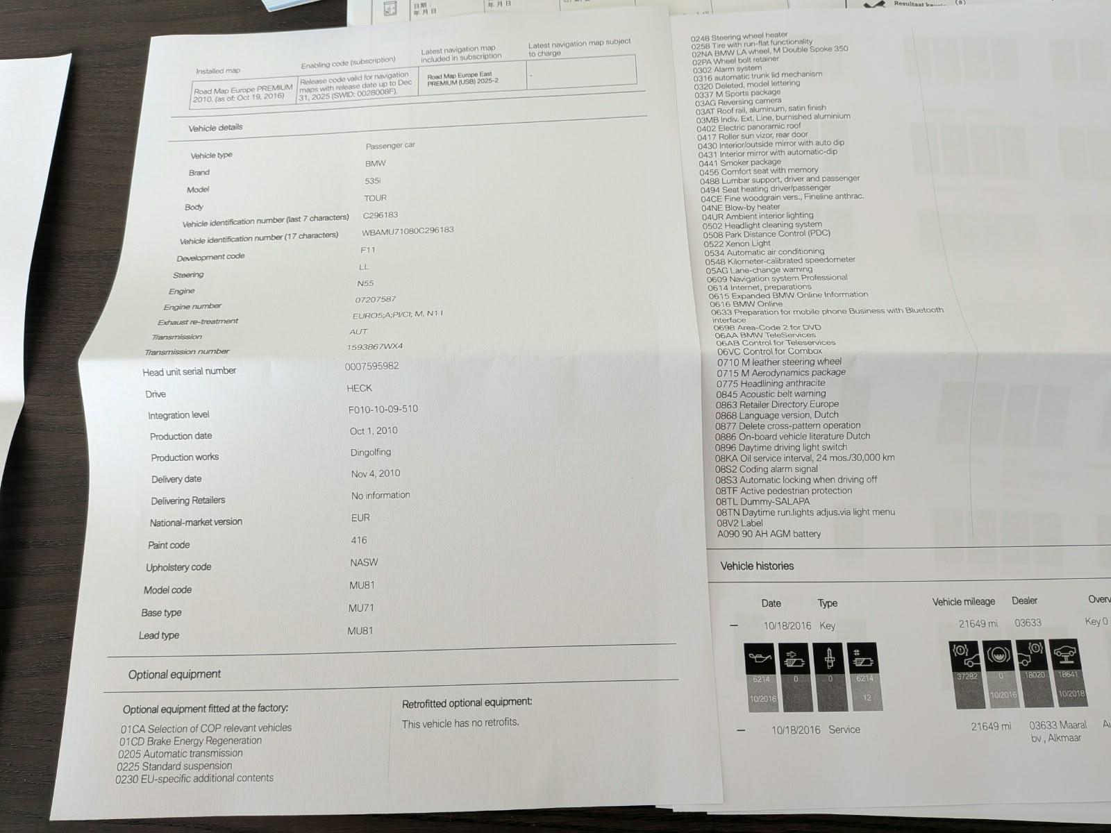 Foto van BMW 535i