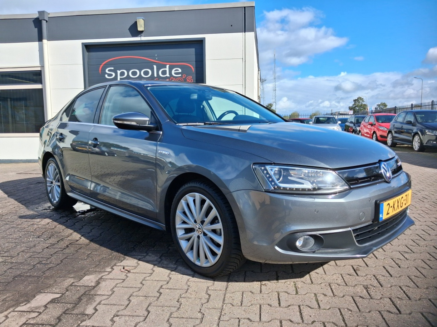 Volkswagen Jetta 1.4 TSI Hybr/VW dealer onderhouden/Leer/Stoelverwarming 2013 - voorkant