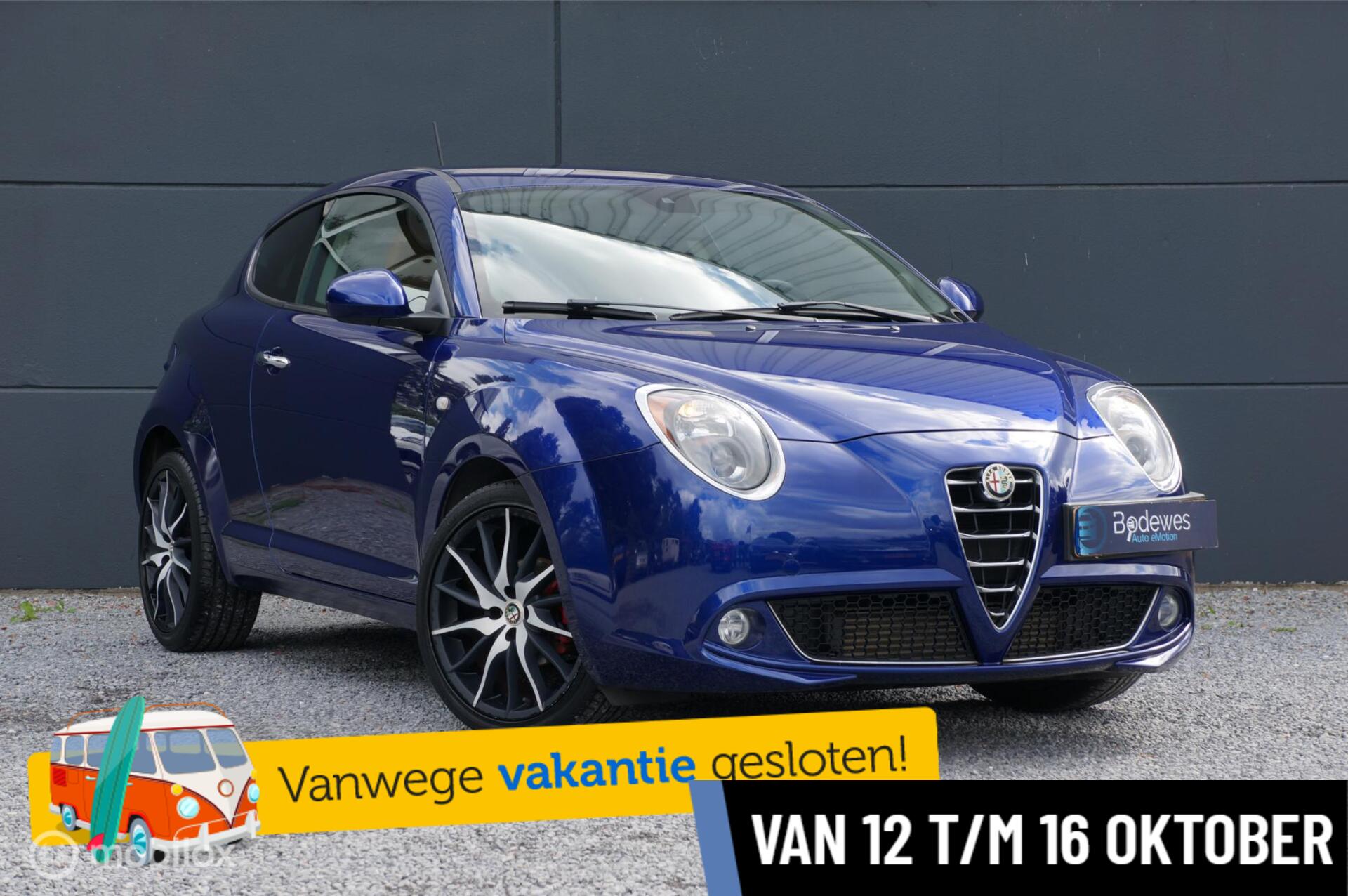 Alfa Romeo Alfa Mito 0.9 TwinAir Turbo Exclusivo Leder Navi Cruis 2015 - voorkant