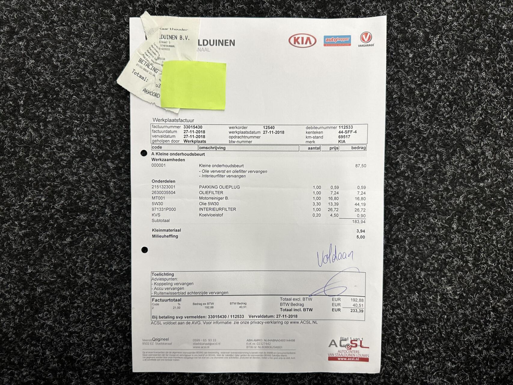 Foto van Kia Venga