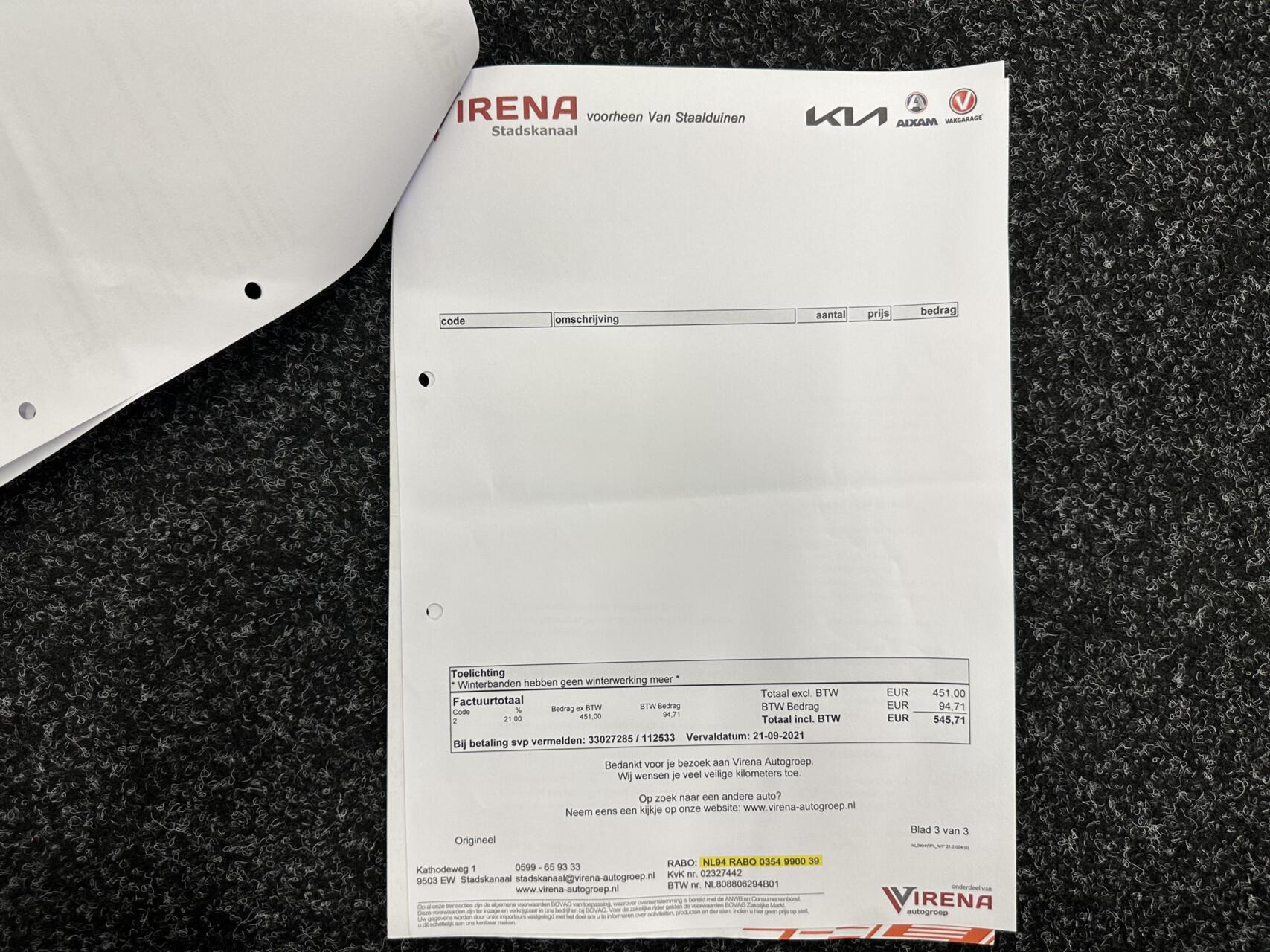 Foto van Kia Venga