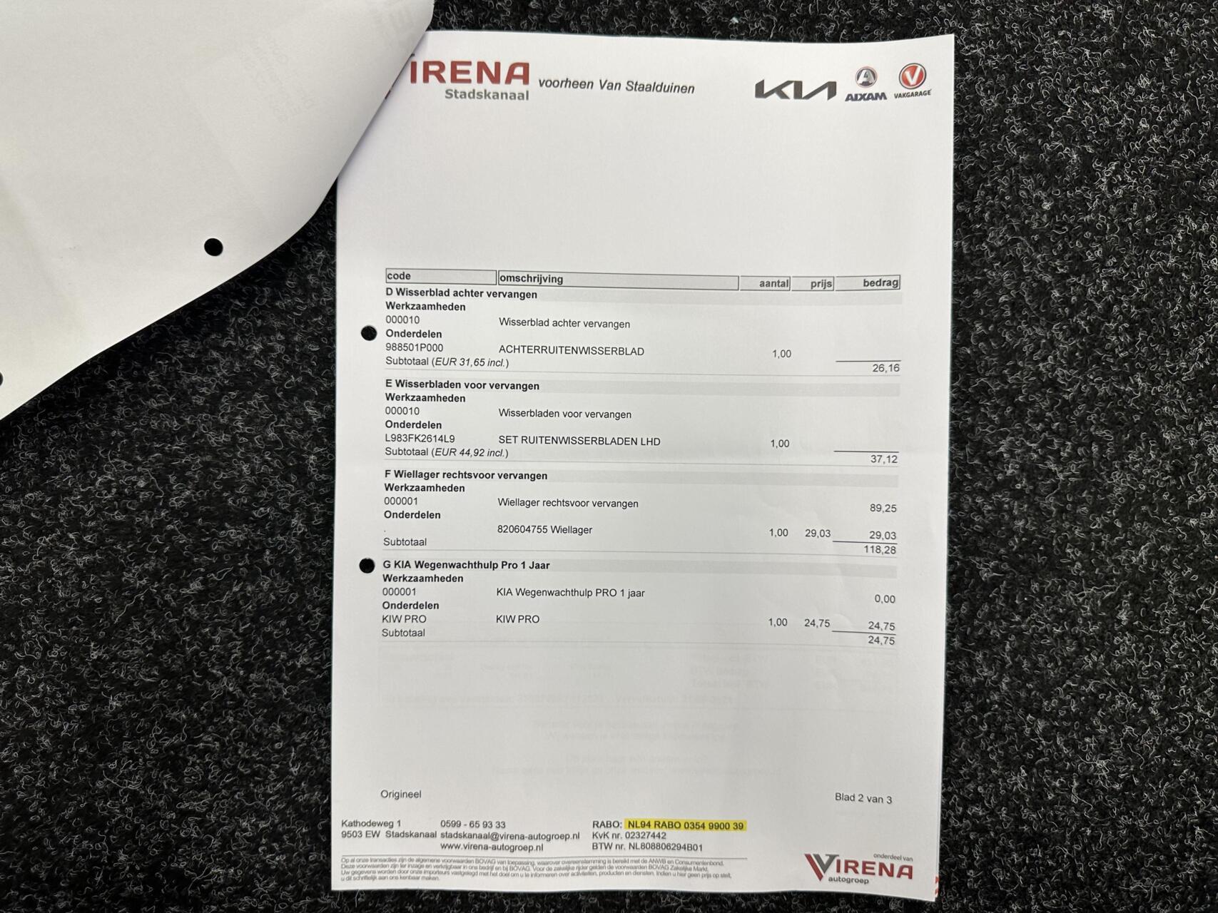 Foto van Kia Venga
