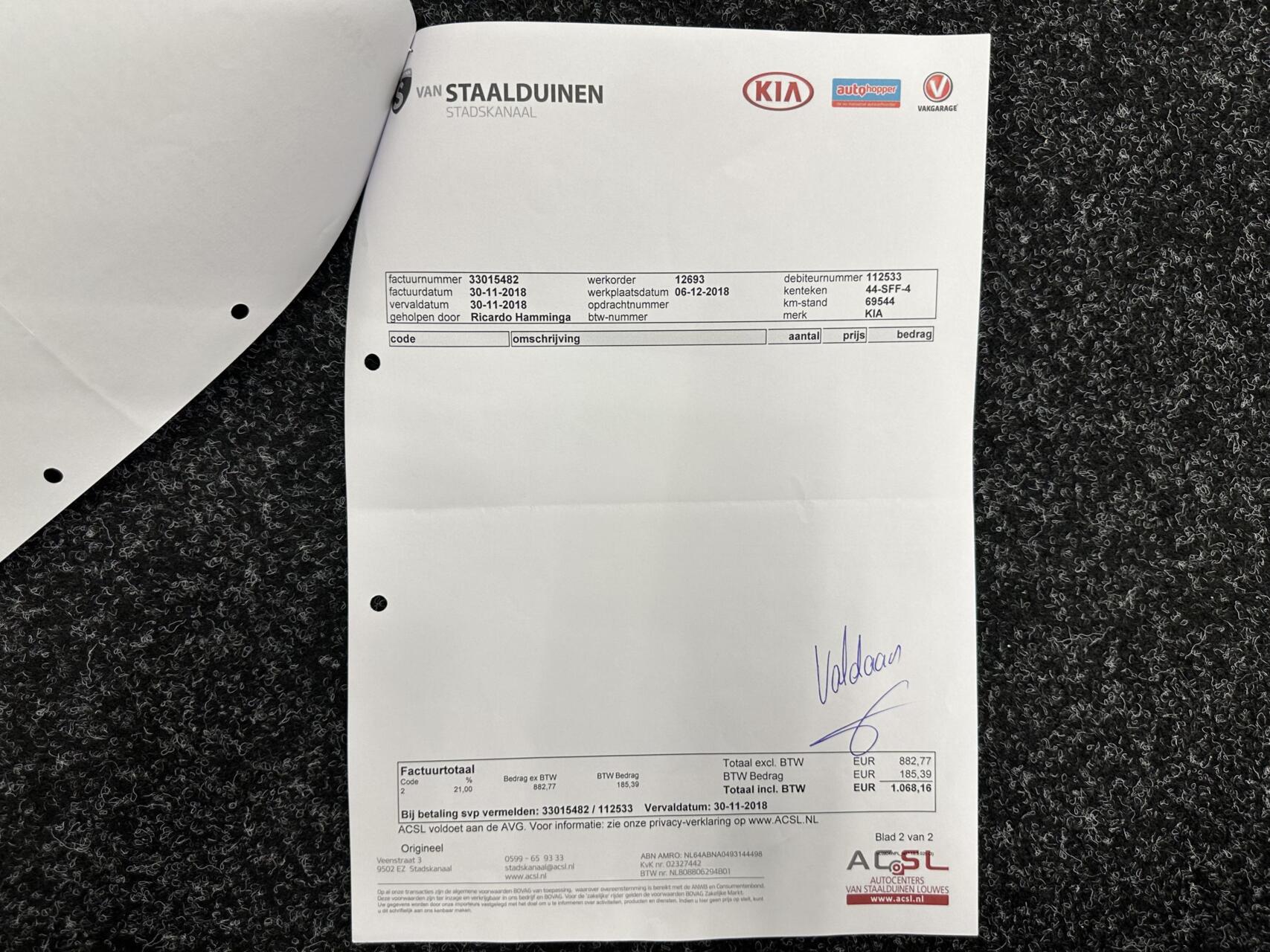 Foto van Kia Venga