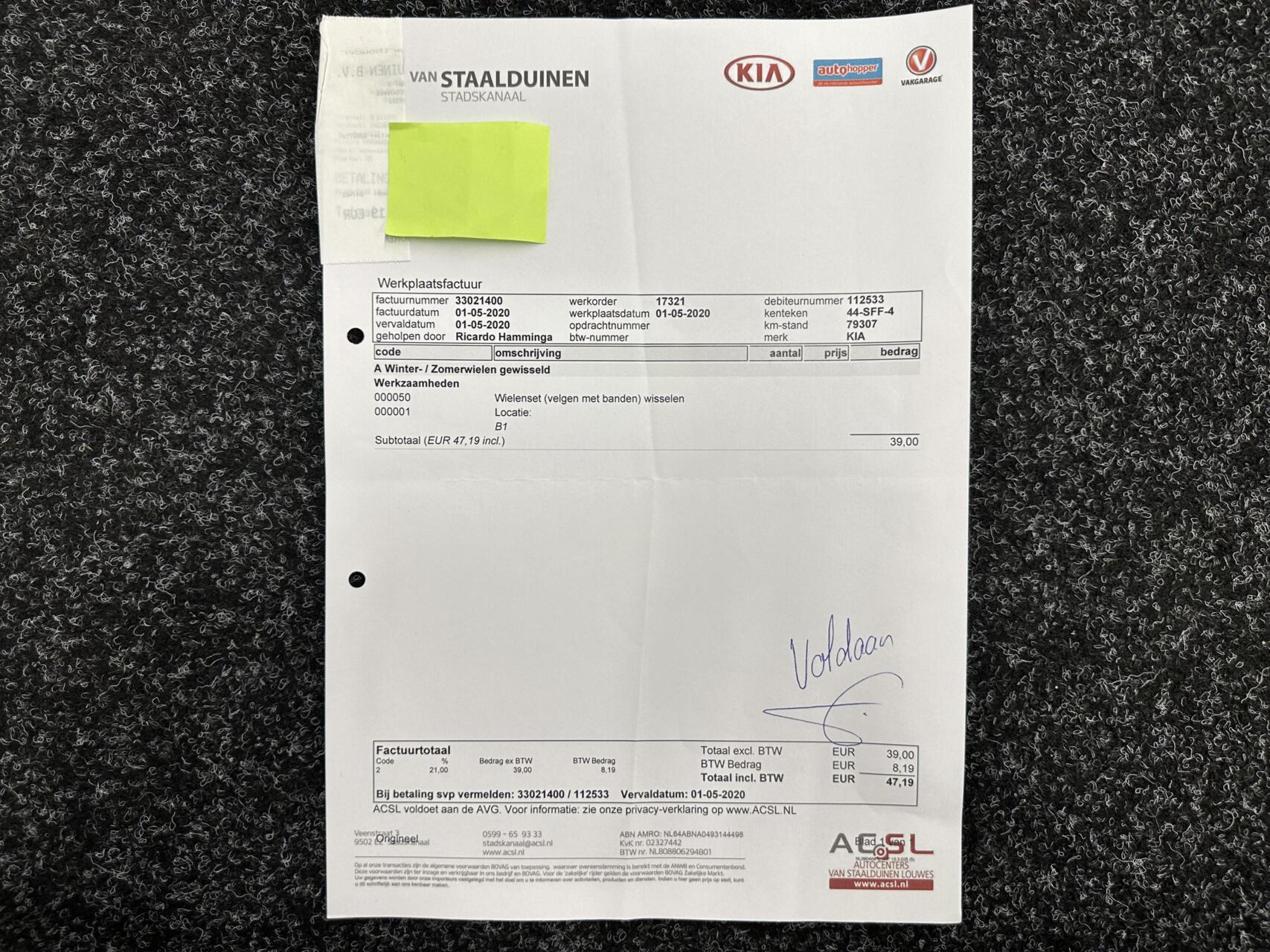 Foto van Kia Venga