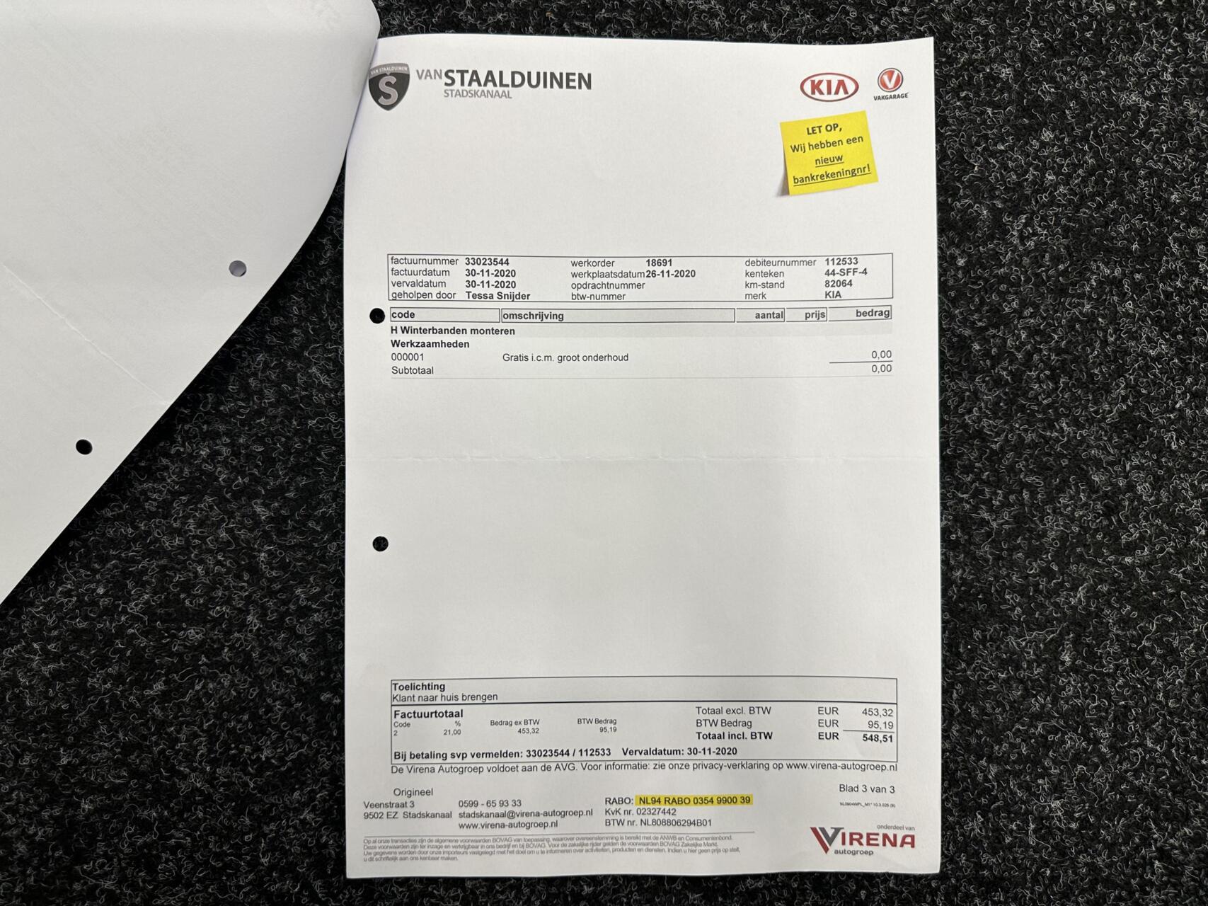 Foto van Kia Venga