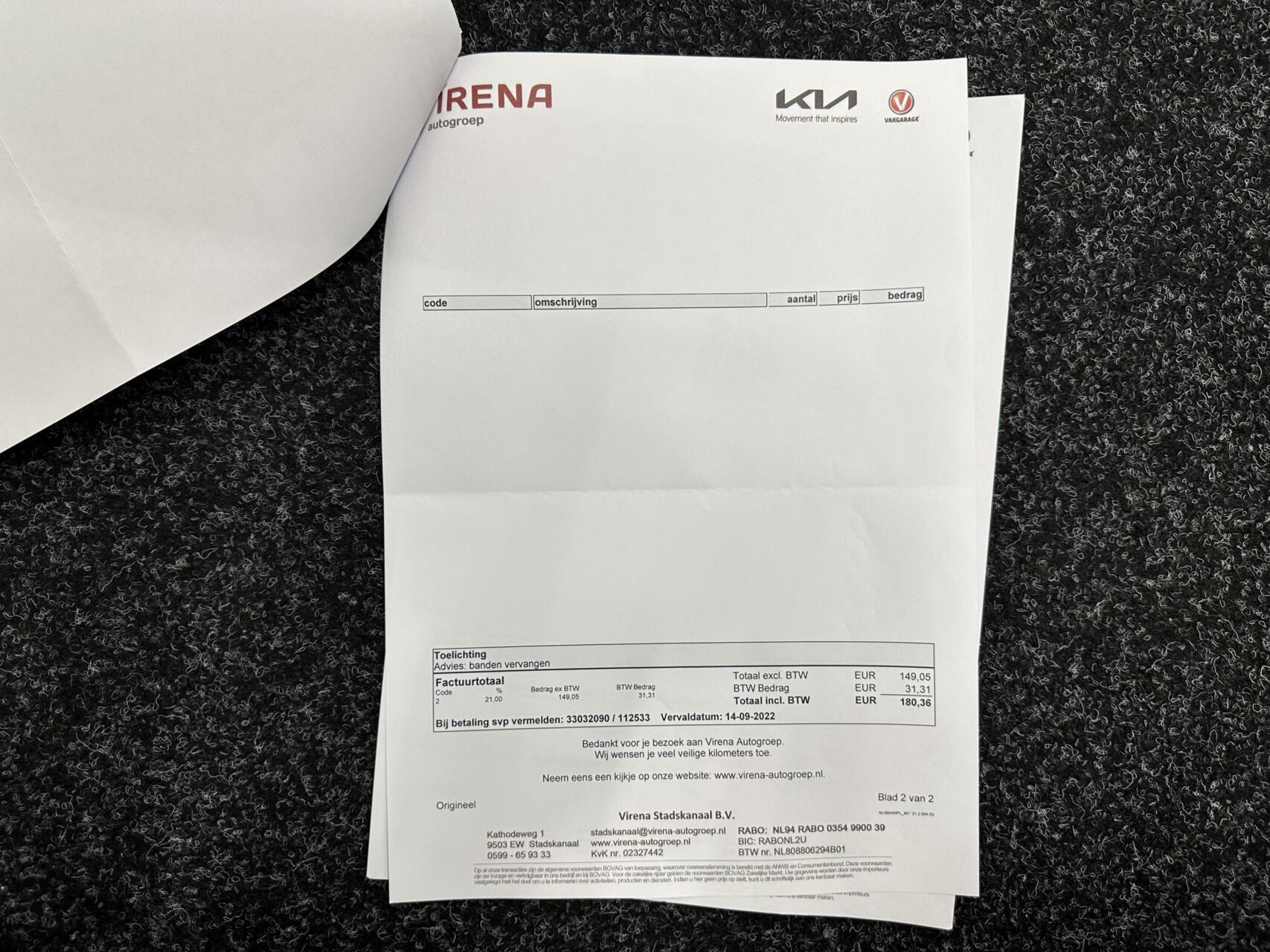 Foto van Kia Venga