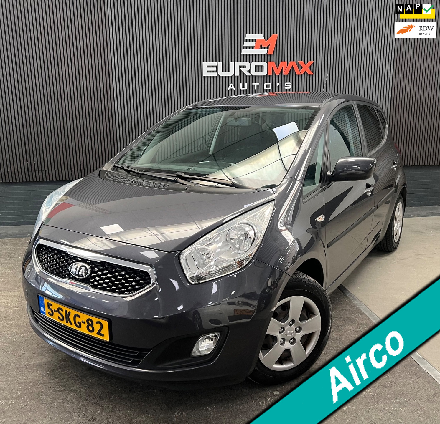 Kia Venga 1.4 CVVT 20th Anniversary - Airco – Navigatie – Achteruitrijcamera – Bluetooth – NAP 2013 - voorkant