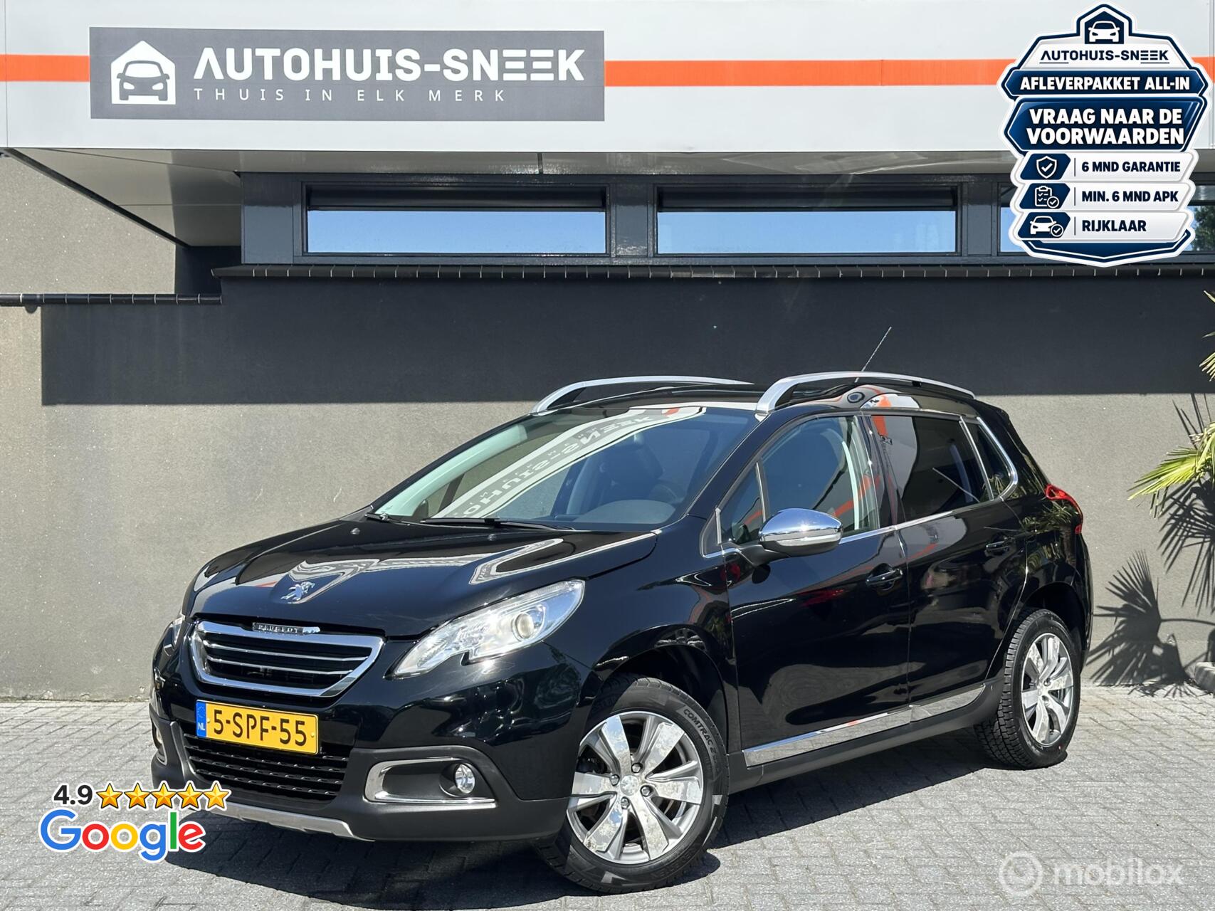 Peugeot 2008 1.6 VTi Allure Automaat| Pano| Cruise| Trekhaak 2013 - voorkant
