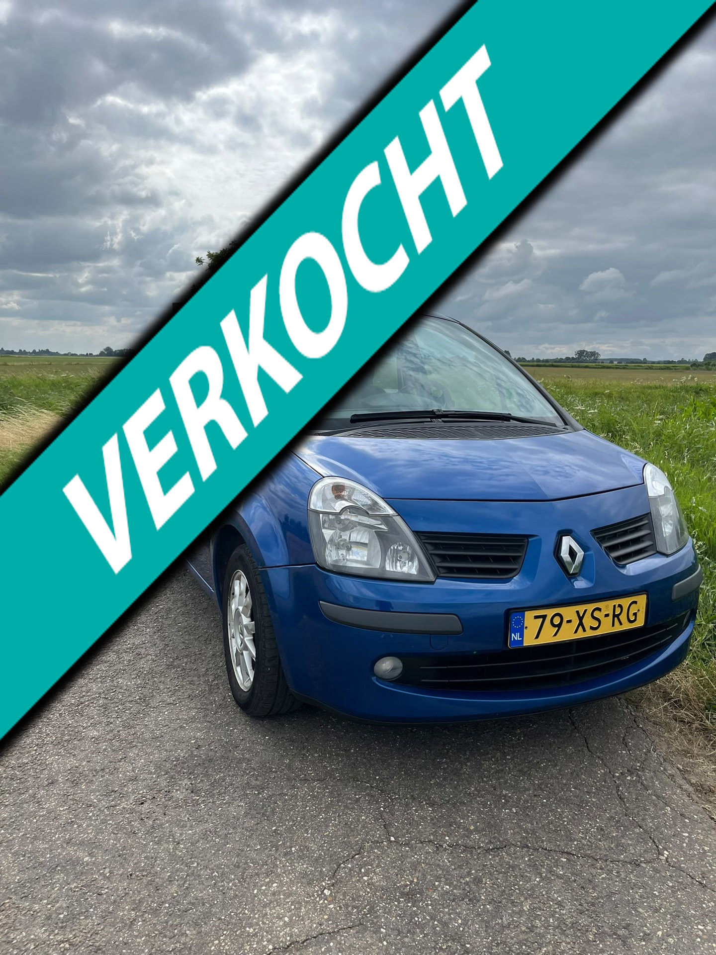 Renault Modus 1.6-16V Dynamique Automaat / trekhaak / parkeersensor 2007 - voorkant