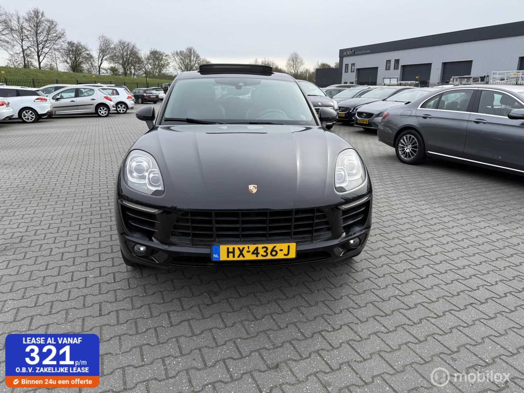 Porsche Macan 3.0 D S leer dak camera 2014 - voorkant