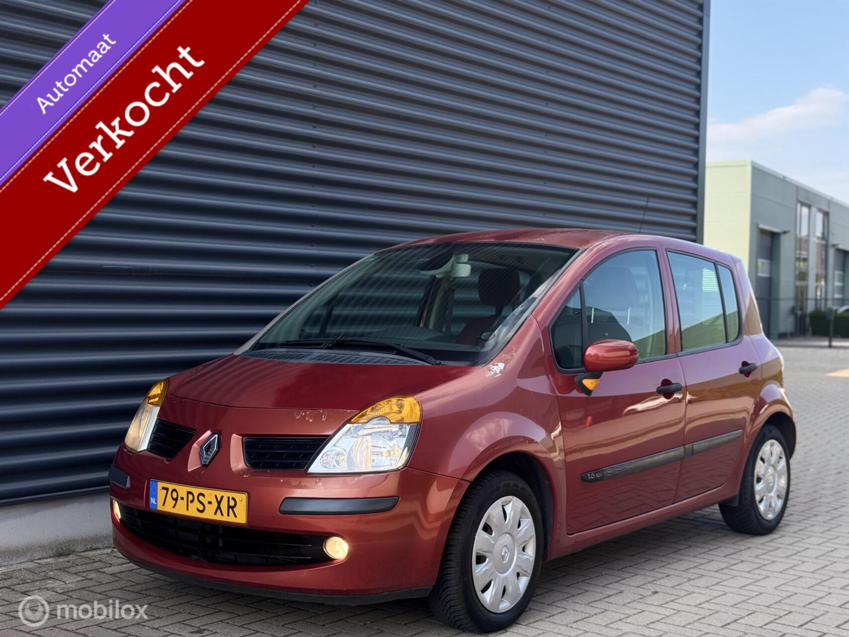 Renault Modus 1.6 Automaat /Fietsdrager / invalide auto 2004 - voorkant