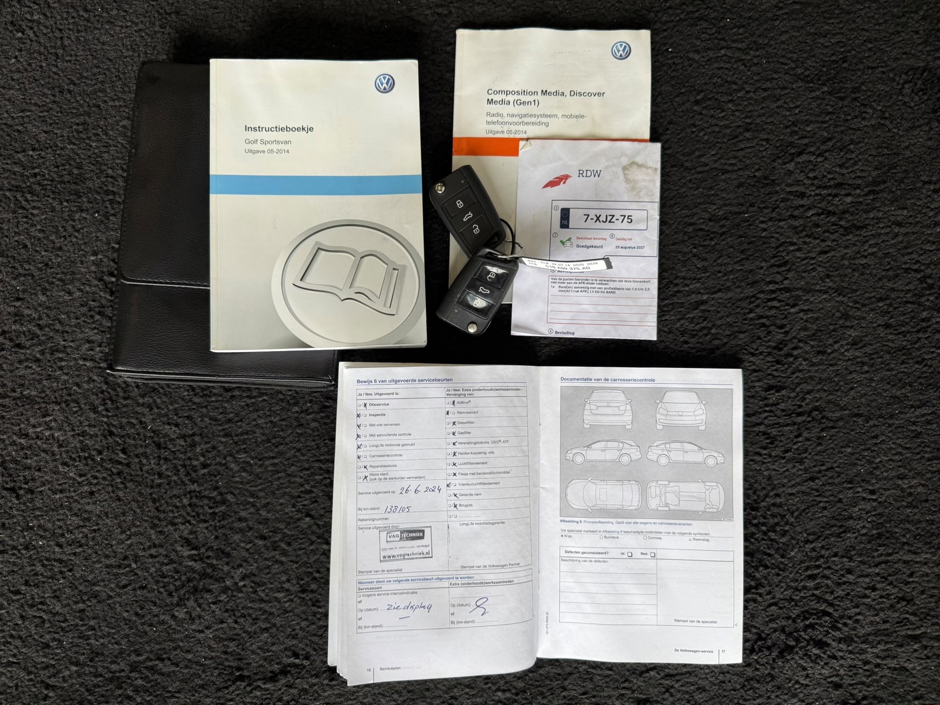 Foto van Volkswagen Golf Sportsvan