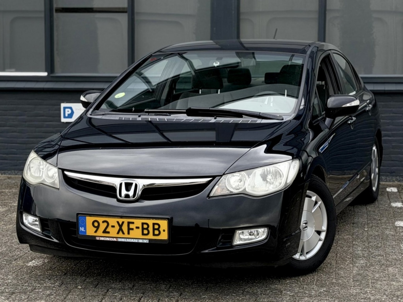 Honda Civic 4dr Hybrid 1.3 Hybrid |Airco |Nieuwe APK |CruiseC |Stoelverw 2007 - voorkant