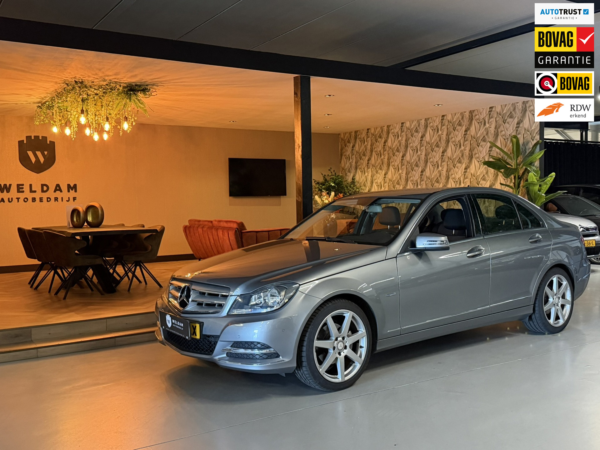 Mercedes-Benz C-klasse 180 Avantgarde 2011 - voorkant
