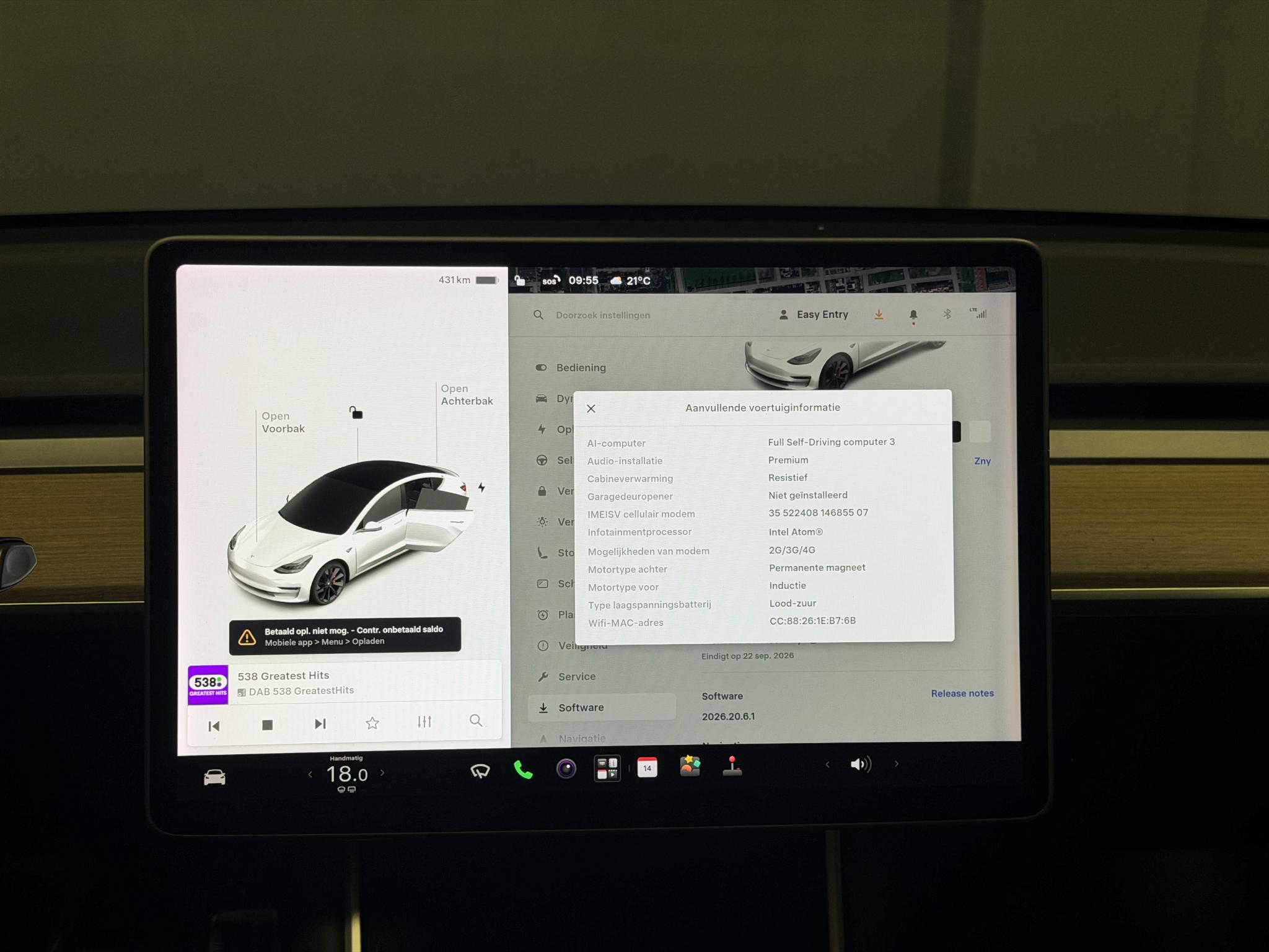 Foto van Tesla Model 3