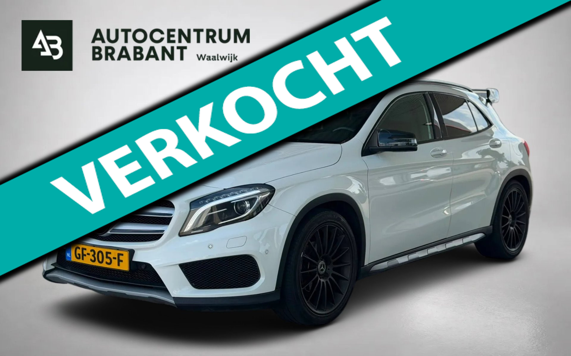Mercedes-Benz Gla 200 200 AMG-line Edition 1 (Goed OndH, Panoramadak, Carplay, StoelV, Navi, CruiseC, Parkeersensoren V+A, Etc) 2014 - voorkant