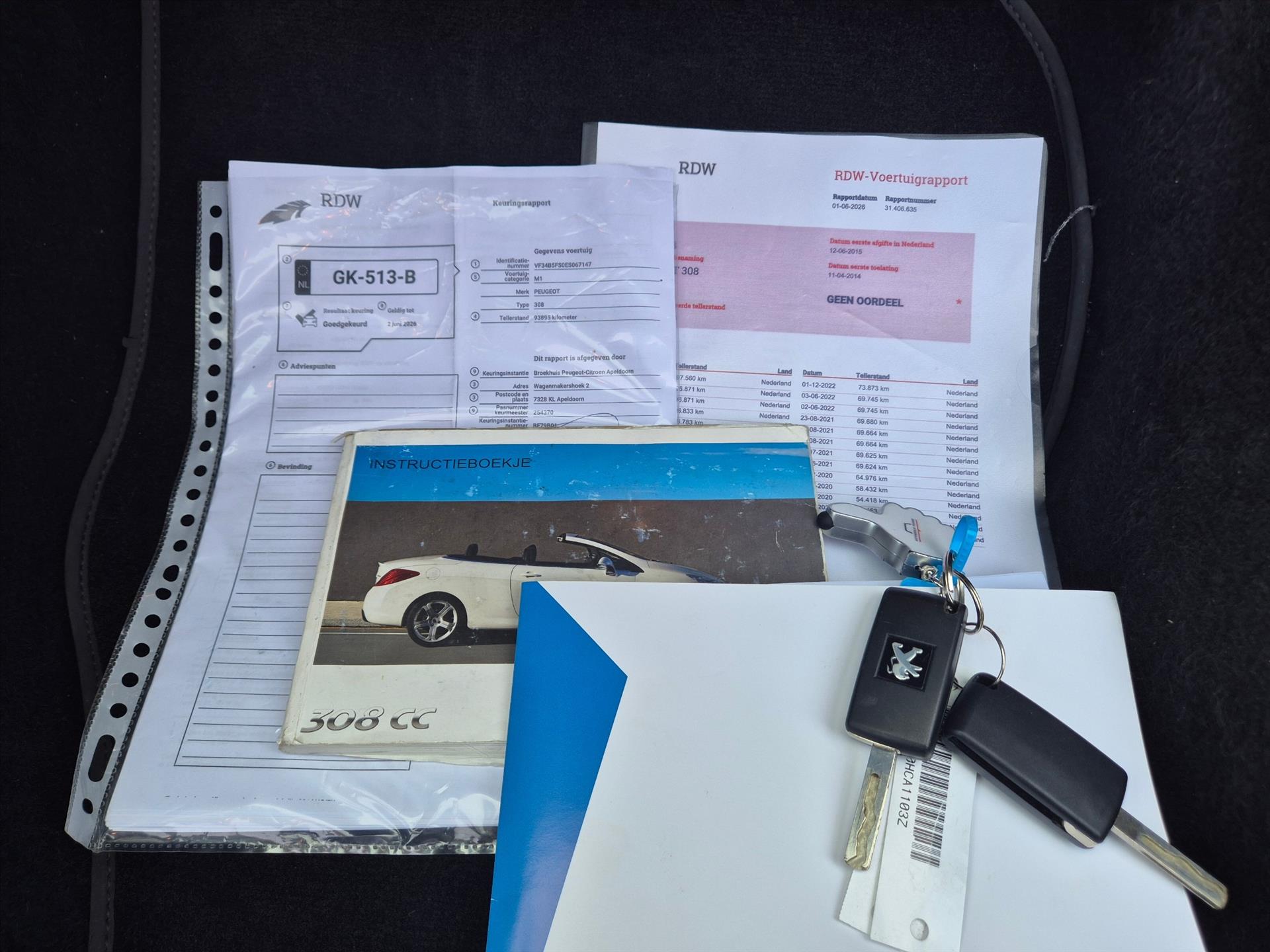 Foto van Peugeot 308 CC