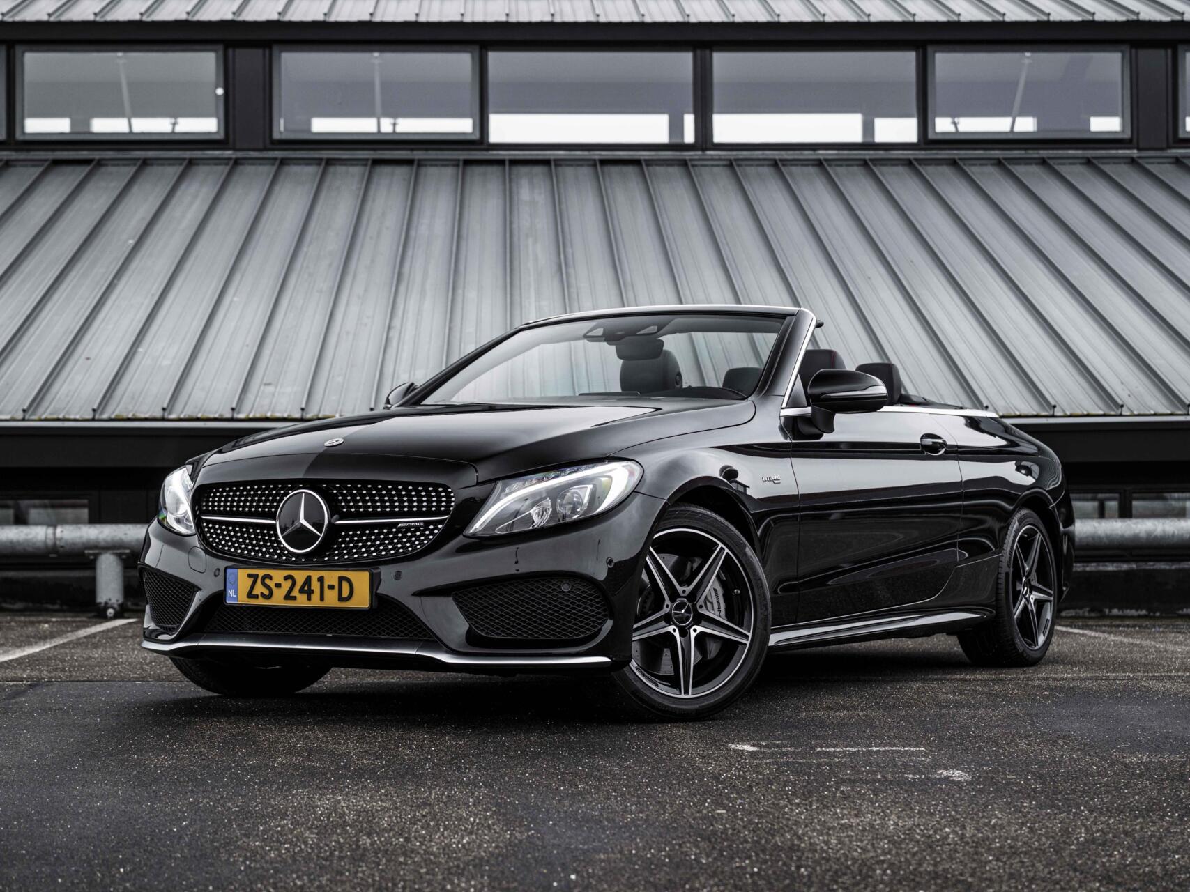 Mercedes-Benz AMG C 43 C43 AMG 367PK Speedshift 4MATIC Burmester Airscarf Sportuitlaat Memory LED 2017 - voorkant