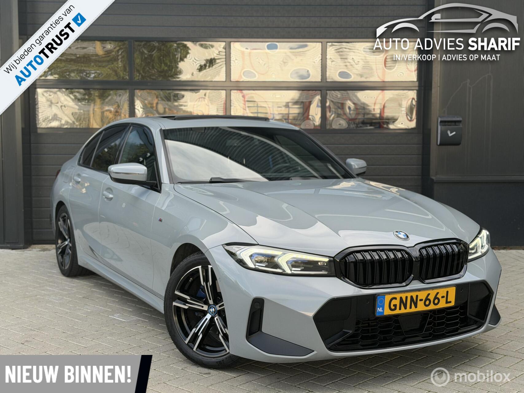 BMW 320d 320D M-Sport|Camera|Laser|Schuifkanteldak|HeadUP 2023 - voorkant