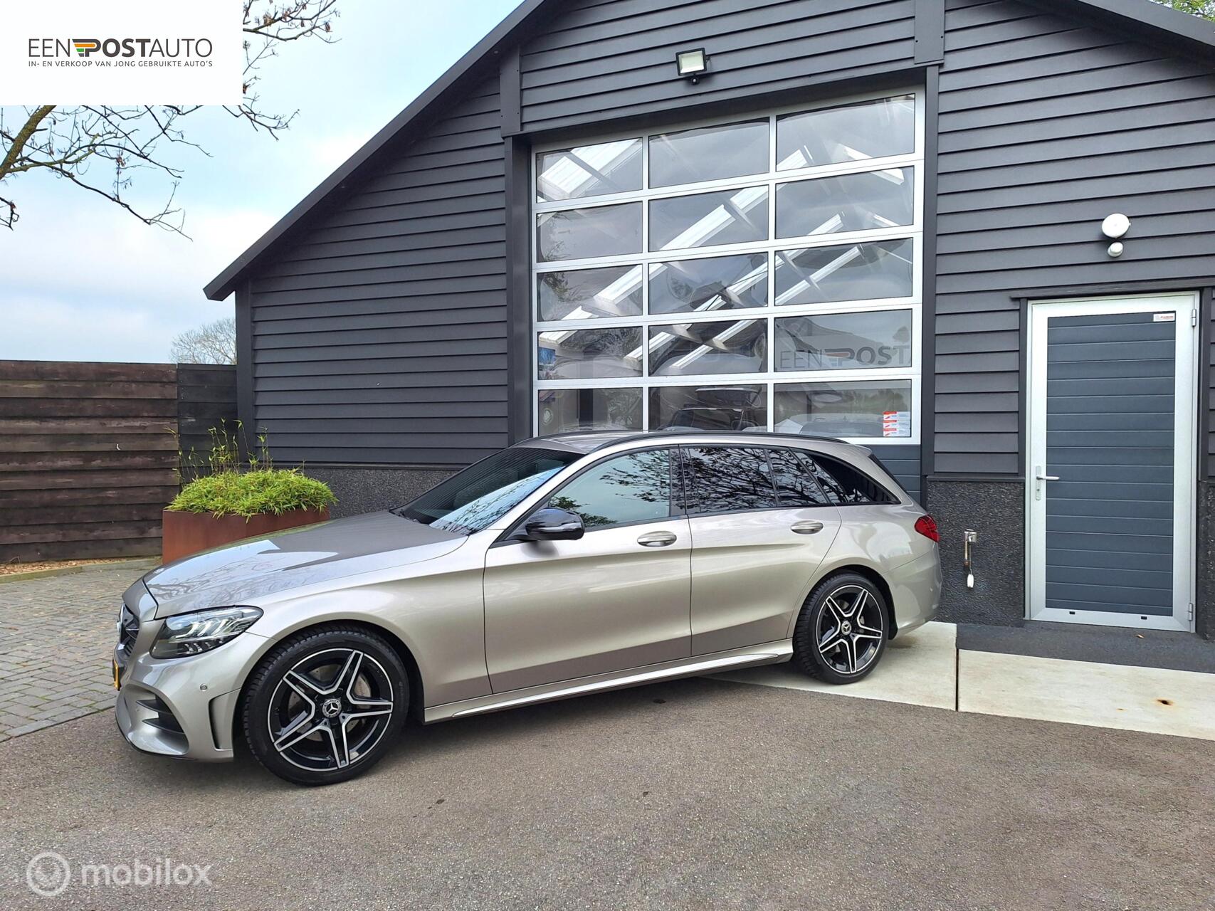Mercedes-Benz C-klasse 180 Business Solution AMG 2021 - voorkant