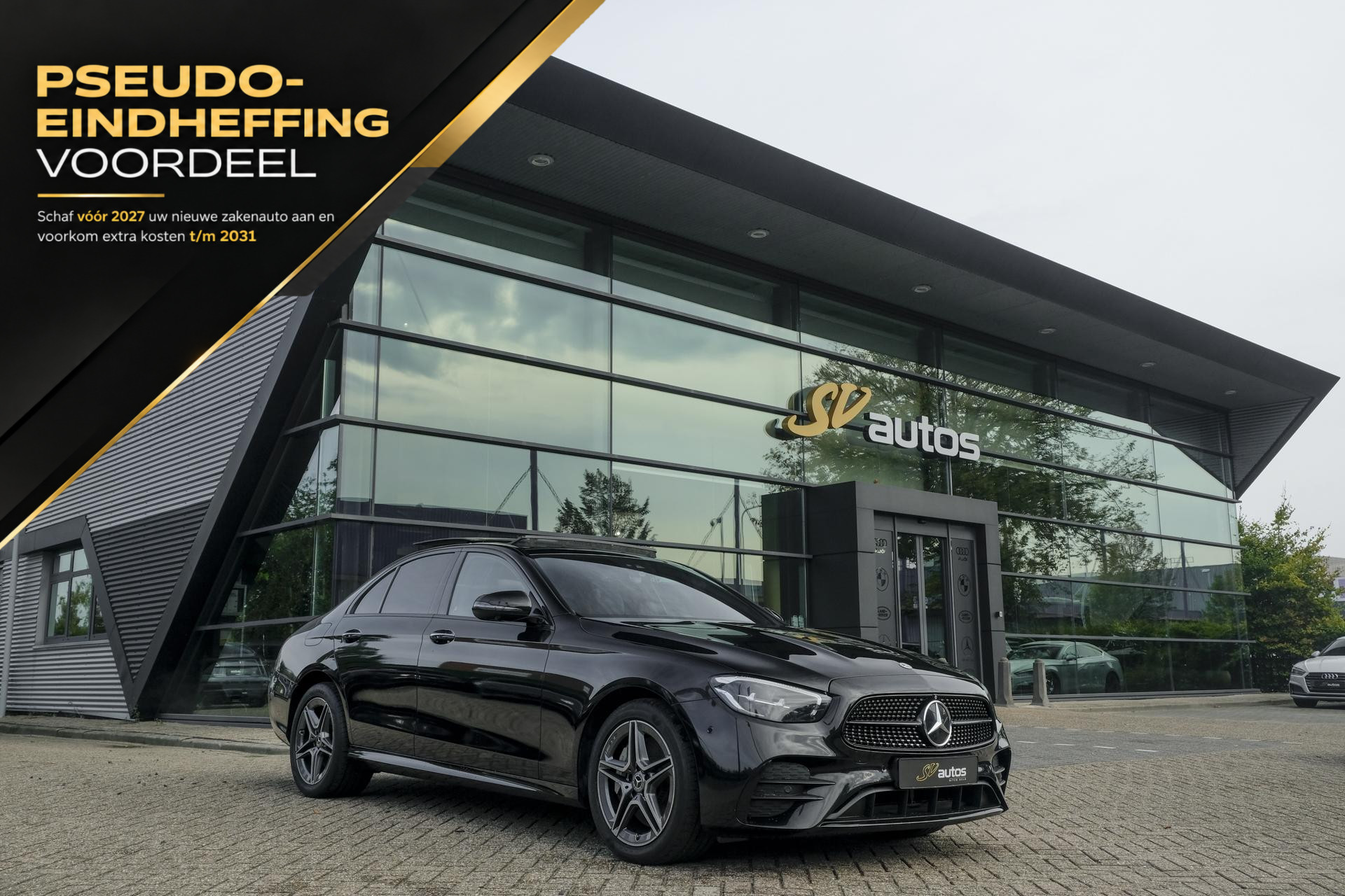 Mercedes-Benz E 300 E E300e AMG 320pk 2022 - voorkant