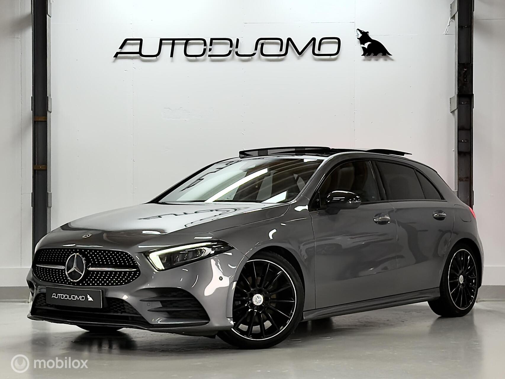 Mercedes-Benz A 200 200 AMG | Pano | Beam | Memory | 19" | ACC | Sfeer | Cam | Leer/Alca. | Keyless | DYNAMIC 2021 - voorkant