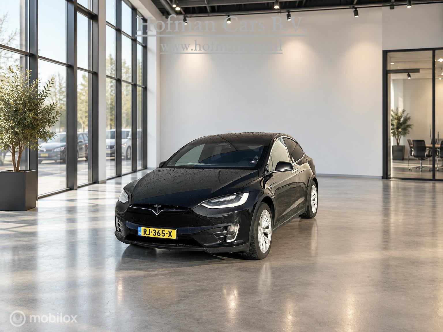 Tesla Model X 75D Dual Motor AWD | 7-Zits | Trekhaak 2.250 kg | MCU2 | CCS Upgrade 2017 - voorkant