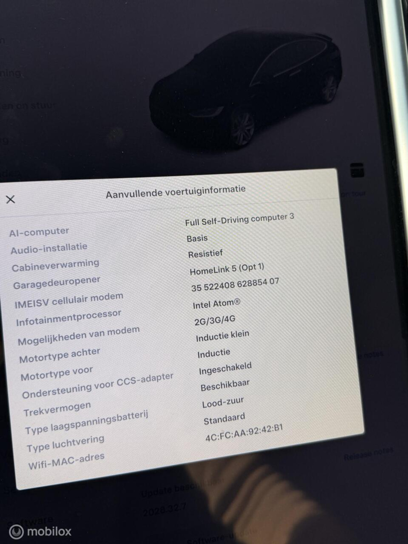 Foto van Tesla Model X