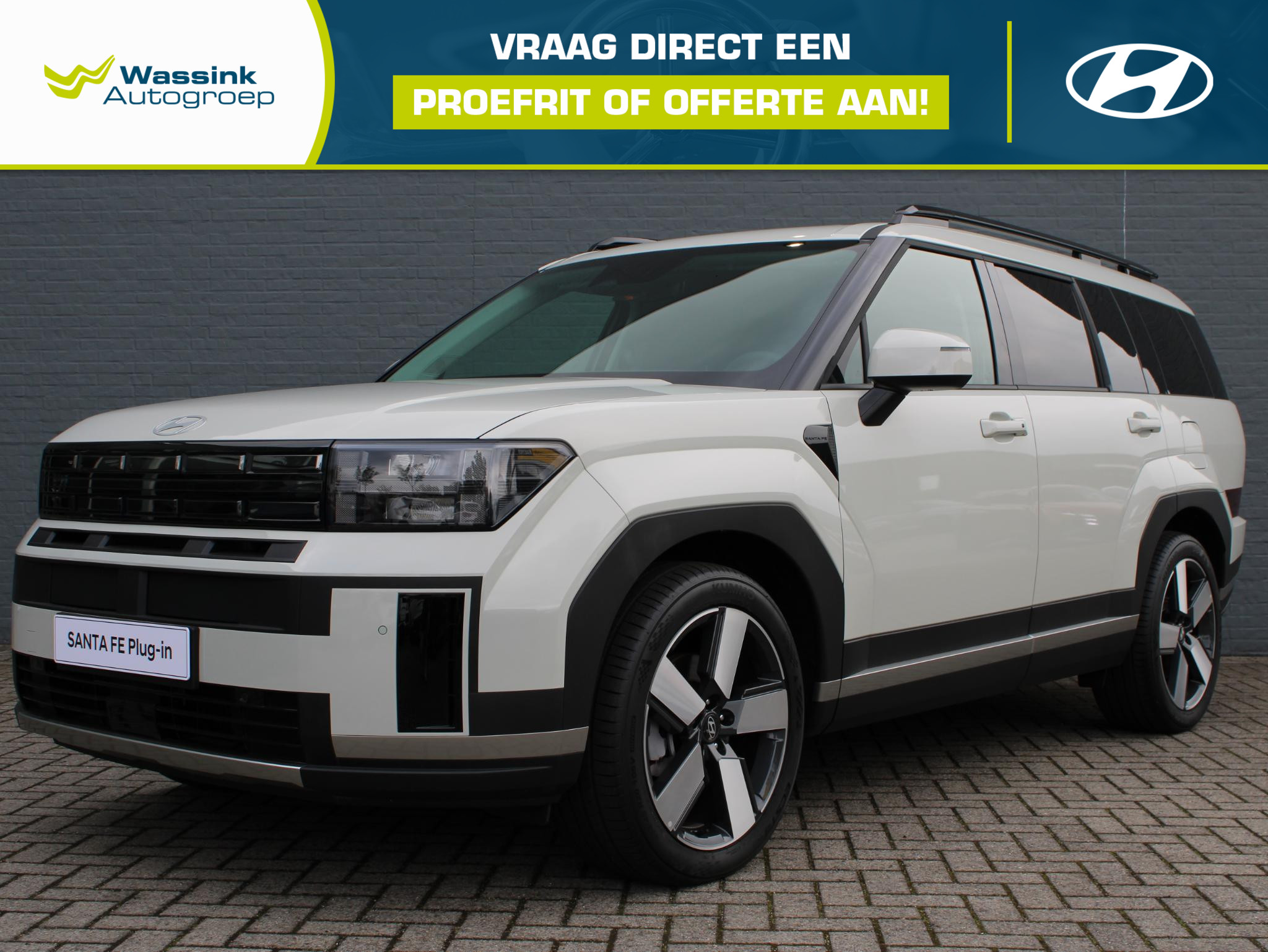 Hyundai Santa Fe 1.6 T-GDI PHEV Comfort Plus Limited 4WD 7p 2026 - voorkant