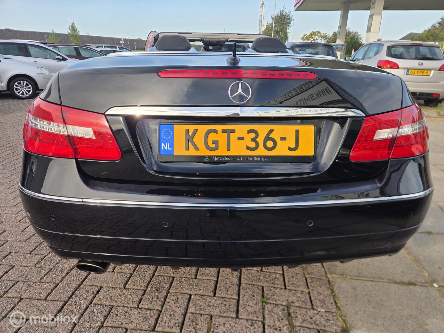 Foto van Mercedes E-klasse Cabrio