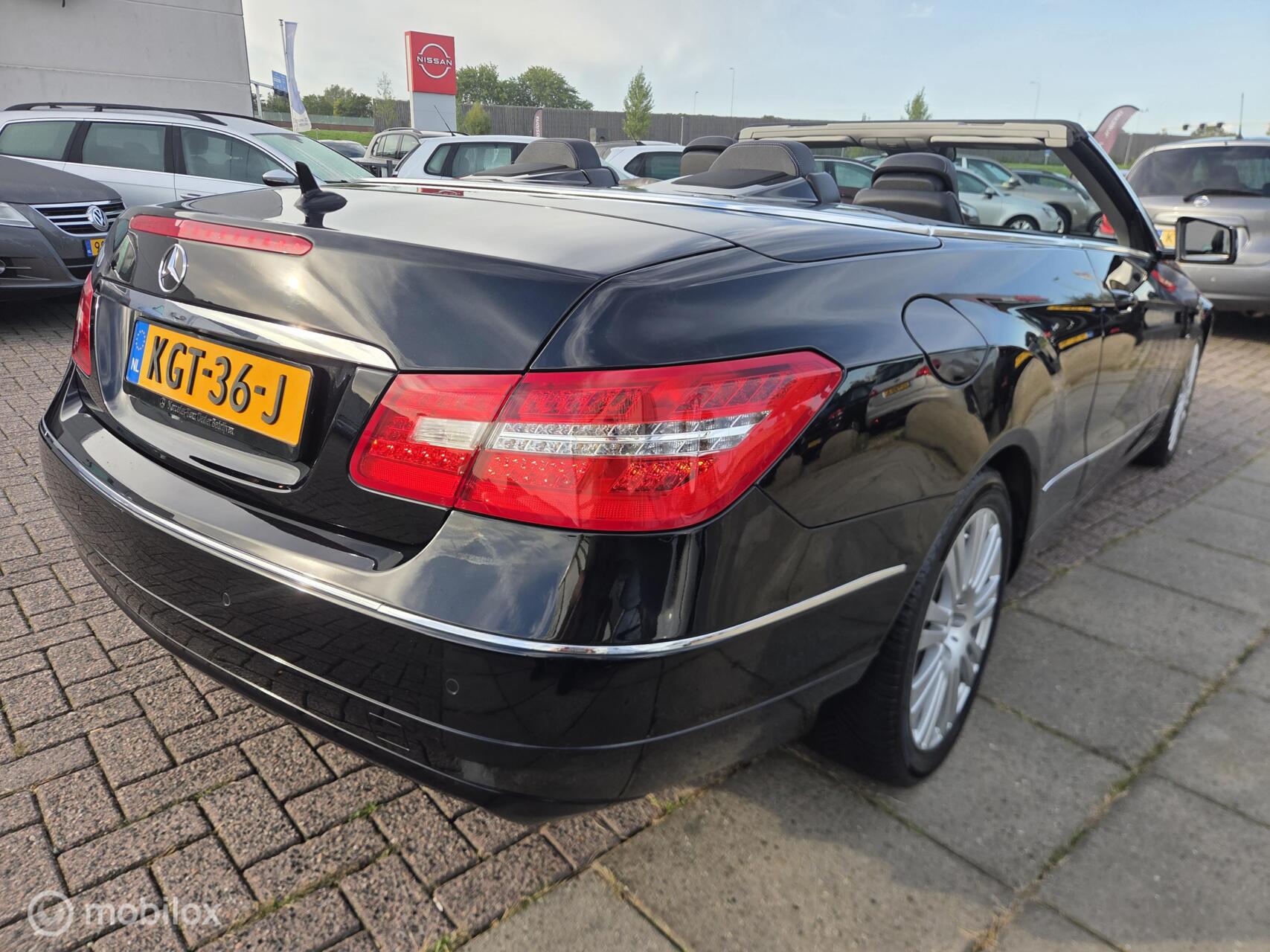 Foto van Mercedes E-klasse Cabrio
