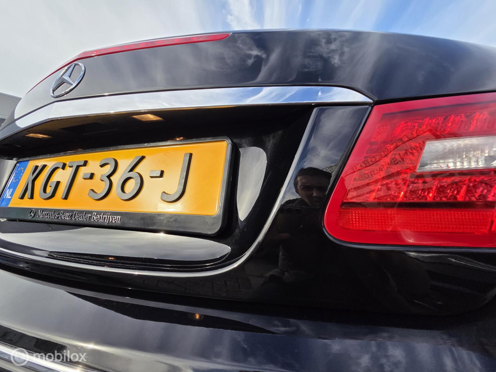 Foto van Mercedes E-klasse Cabrio