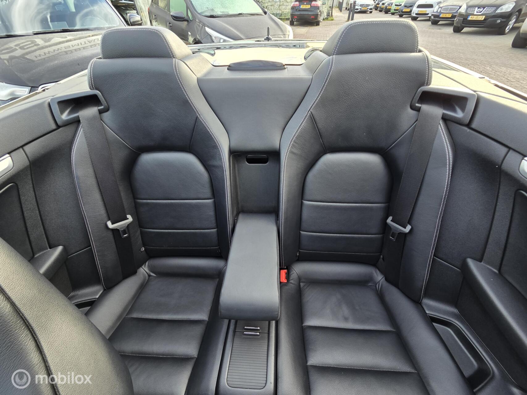 Foto van Mercedes E-klasse Cabrio